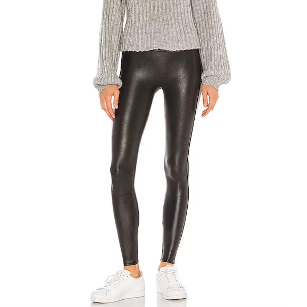 Spanx faux leather leggings